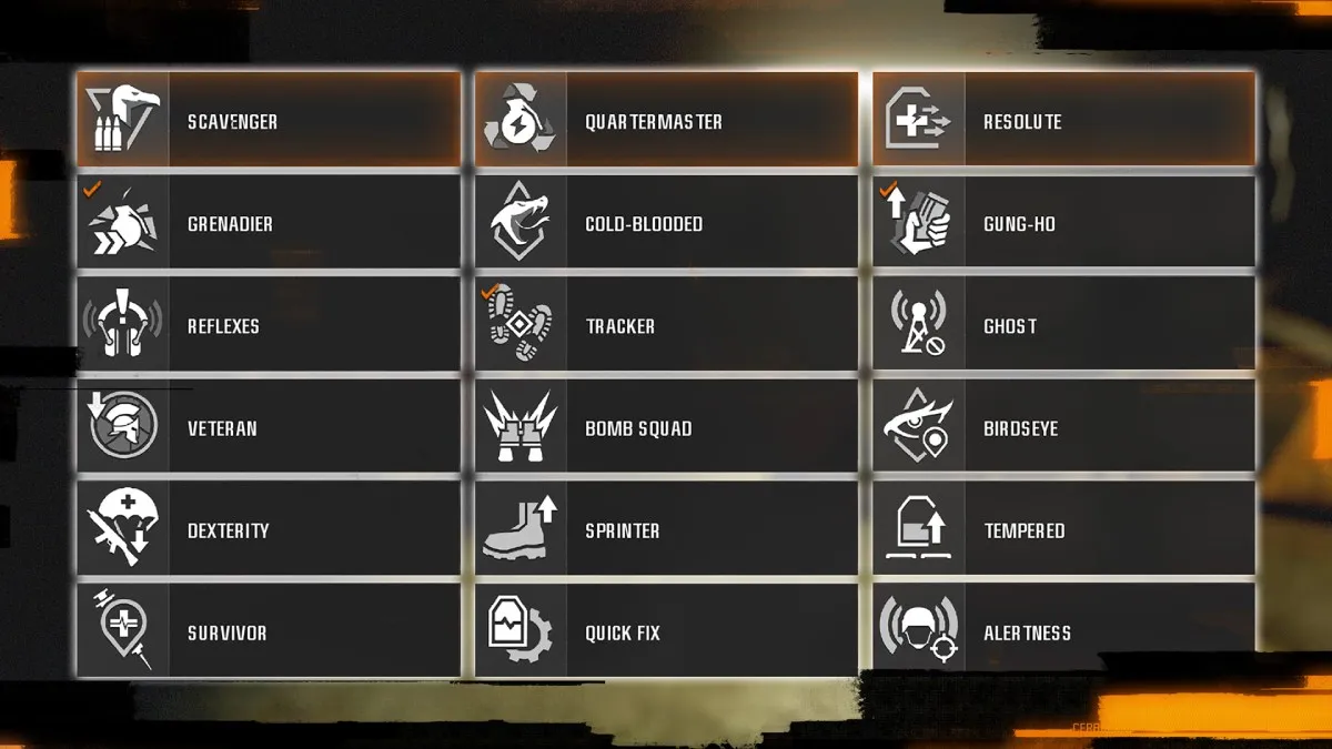 Perks in Black Ops 6 Warzone