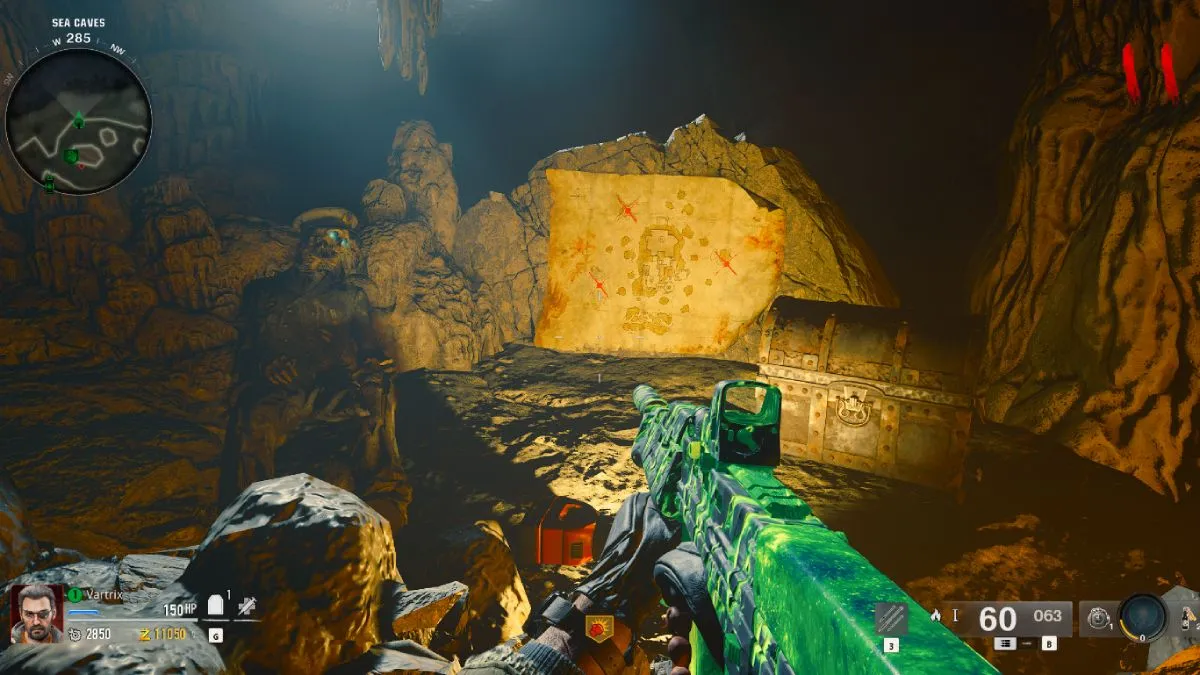 Black Ops 6 Cursed Coin Locations Treasure Map