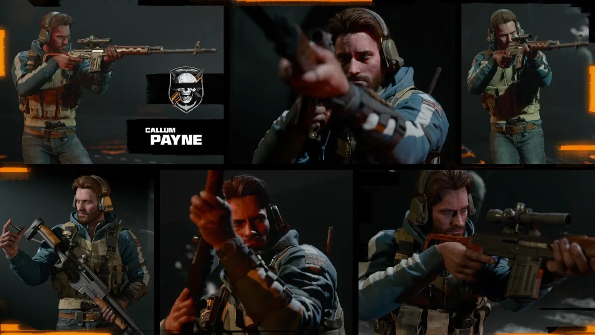 Callum Payne Operator in Black Ops 6