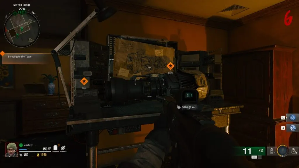 Jet Gun in Motor Lodge Liberty Falls Black Ops 6 Zombies