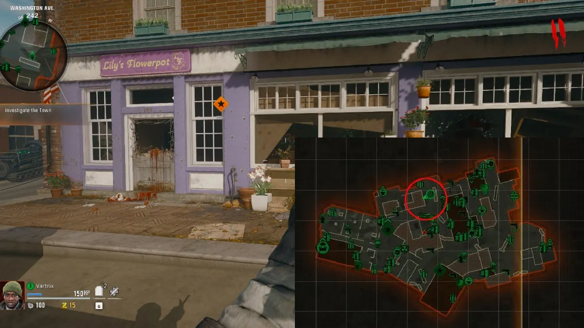 Lily's Flowerpot Location Black Ops 6 Zombies