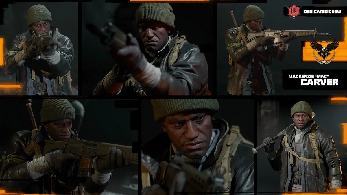 Mac Carver Operator in Black Ops 6