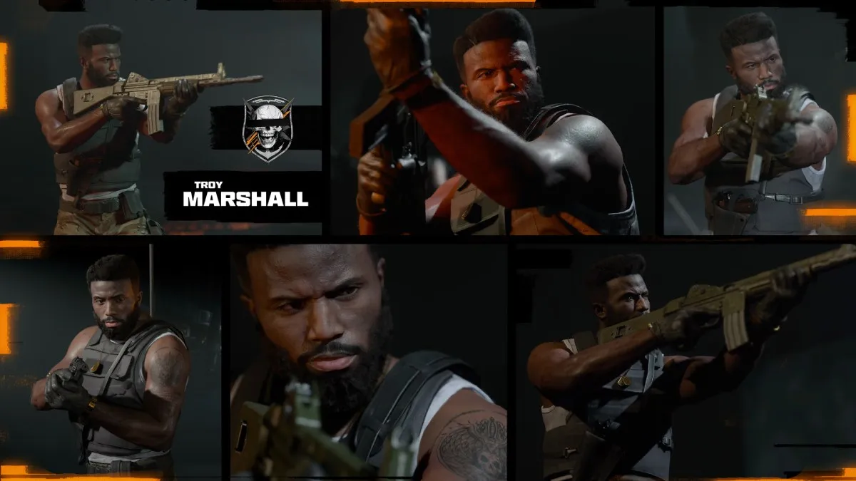 Troy Marshall Operator in Black Ops 6