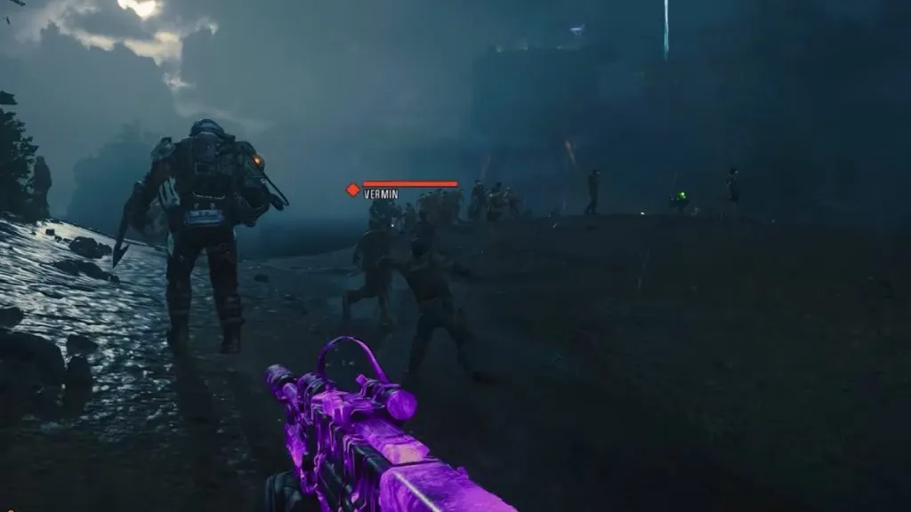 Zombies Ignoring the God Mode Player