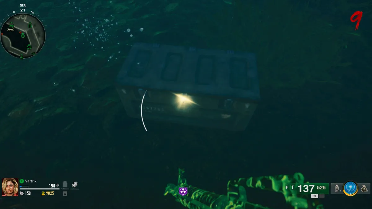 Sea Treasure Chest in Black Ops 6 Zombies Terminus