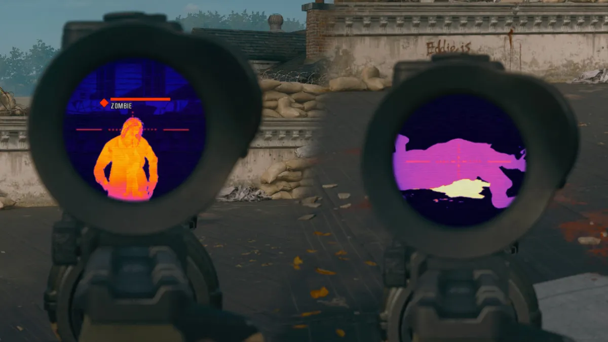 Thermal Sight on Bodies in Black Ops 6 Zombies