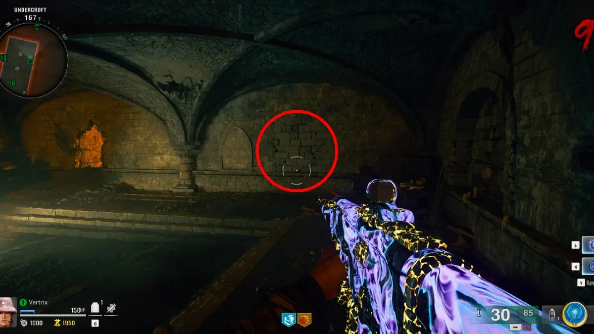 Black Ops 6 Symbol Wall Citadelle des Morts