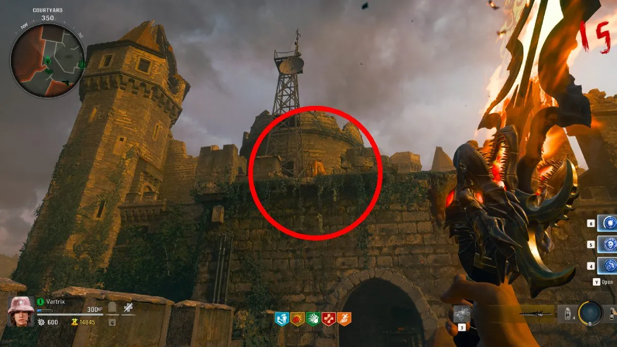 Bonfire 1 Black Ops 6 Citadelle des Morts Easter Egg