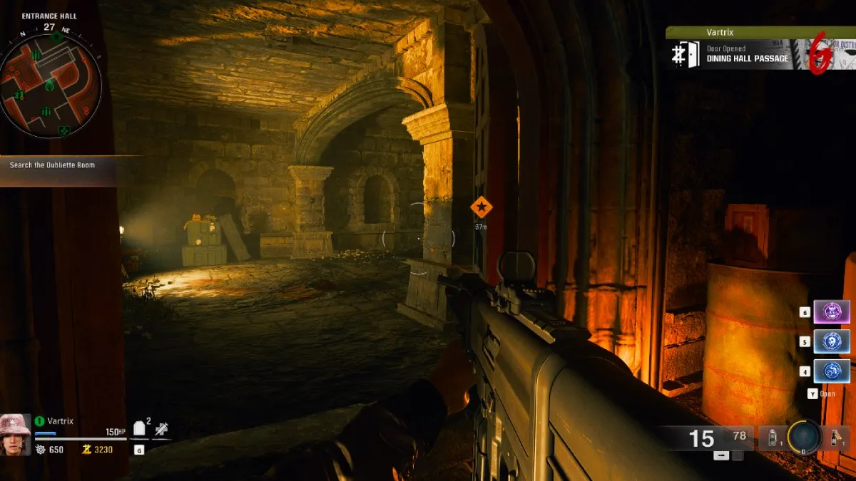 Finding the Oubliette Room Black Ops 6 Citadelle des Morts