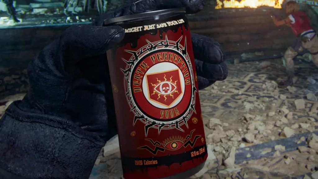 Death Perception Perk-a-Cola Can Black Ops 6