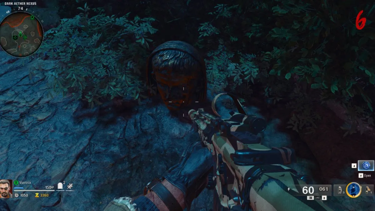 Statue Head in Black Ops 6 Zombies The Tomb