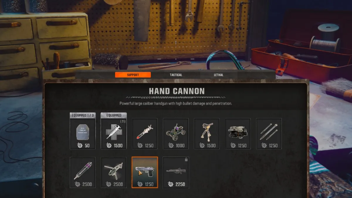 Hand Cannon Crafting Table Black Ops 6 Zombies