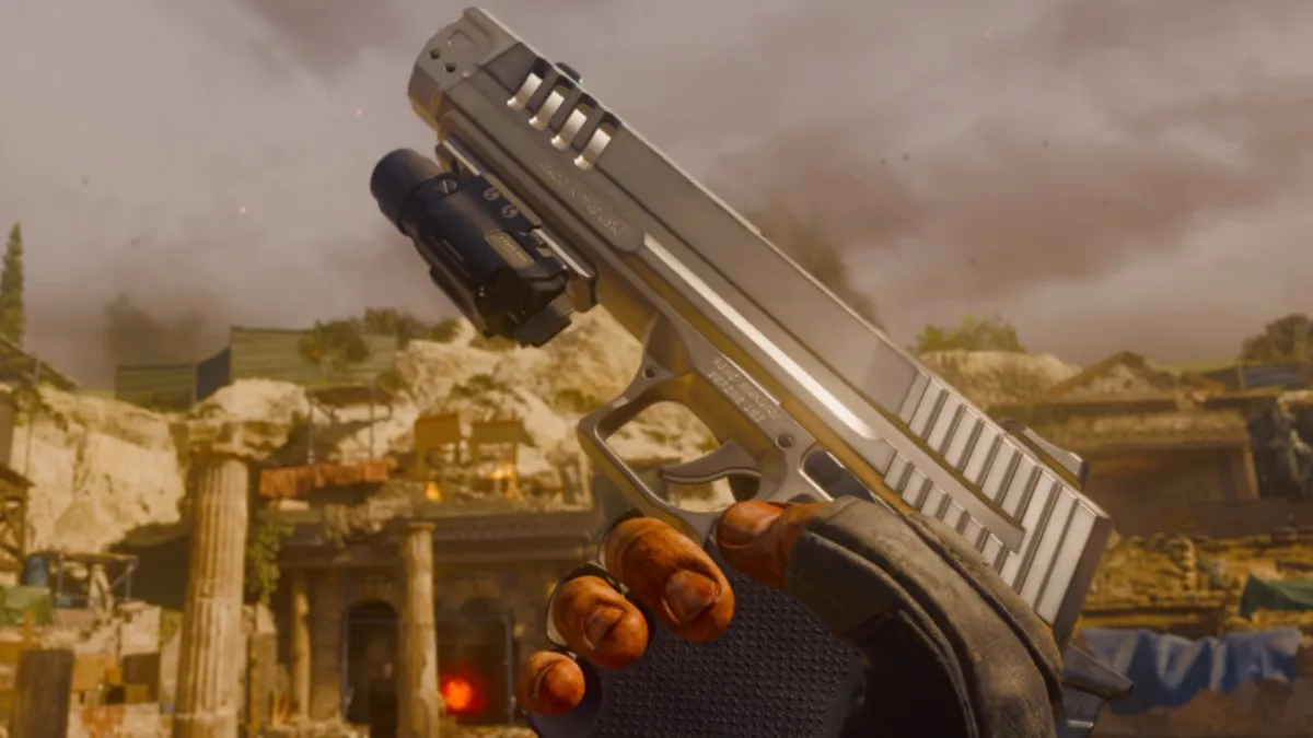 Hand Cannon in Black Ops 6 Zombies The Tomb